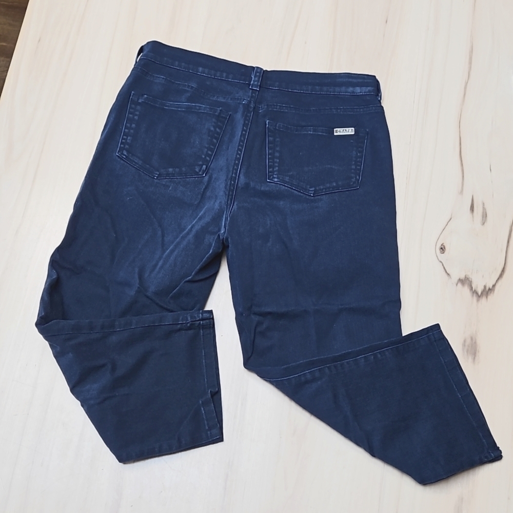 Chaps Denim Navy Capri Jeans sz. 6 Nautical Summer - Picture 5 of 9
